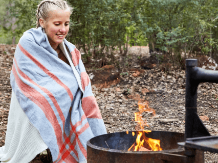 Lake Brockman camp fire