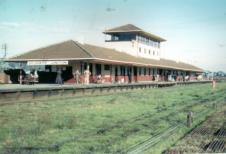 Brunswick Junction Railway Station 1941