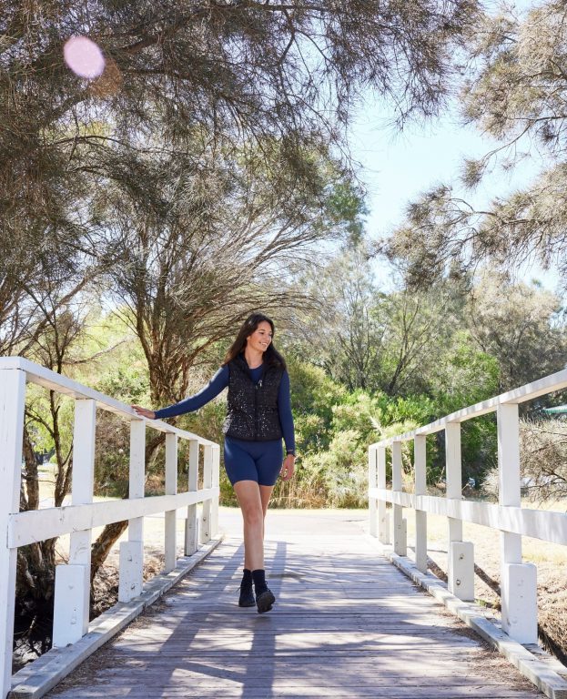 Clifton Community Reserve Girl Walking