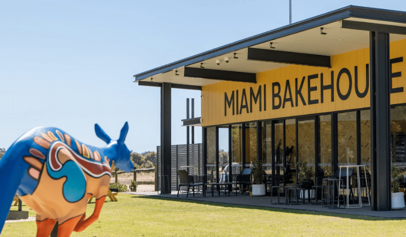 Image of one of the Kangroo arts at Miami Bakehouse