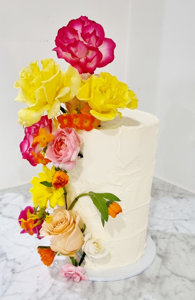 Cakes by Bec Harper - Floral Cake