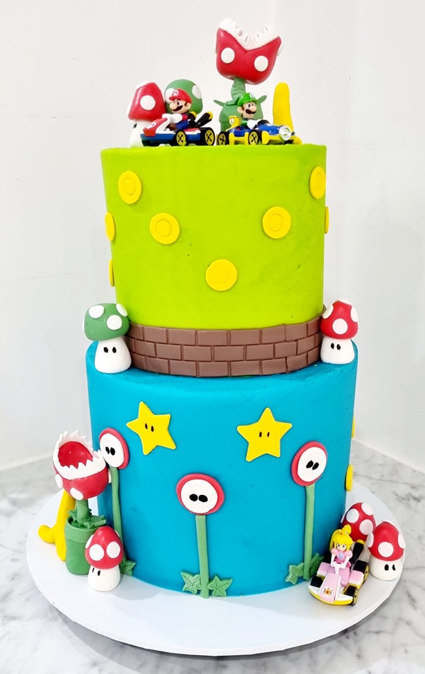 Cakes by Bec Harper - Mario Cake