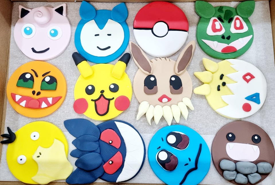 Cakes by Bec Harper - Pokemon Cupcake Toppers