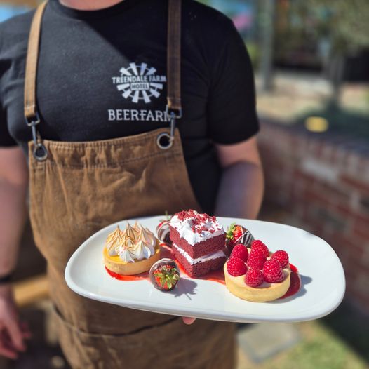 Image of a plate of sweet food