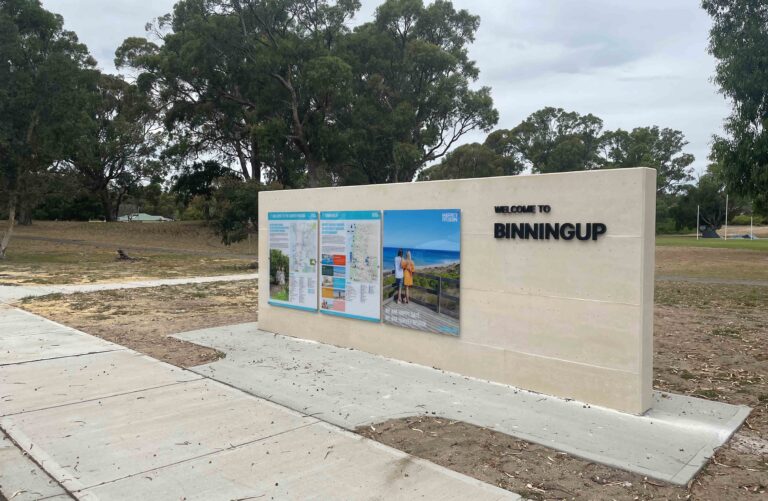 New Visitor Information at Binningup and Harvey-Wokalup