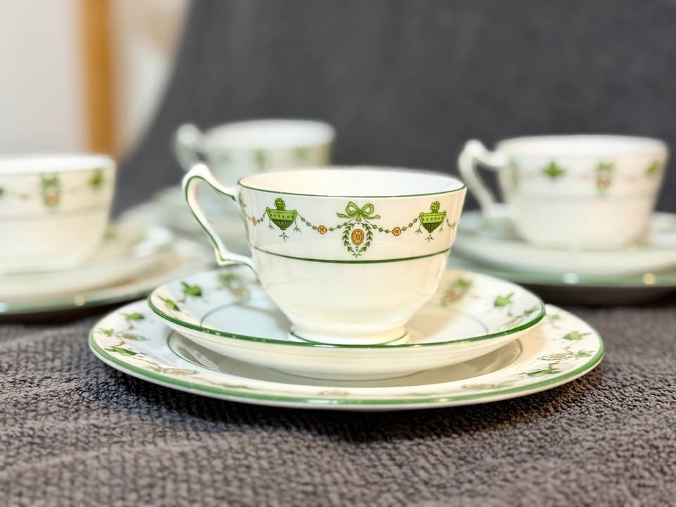 Image of a vintage tea set