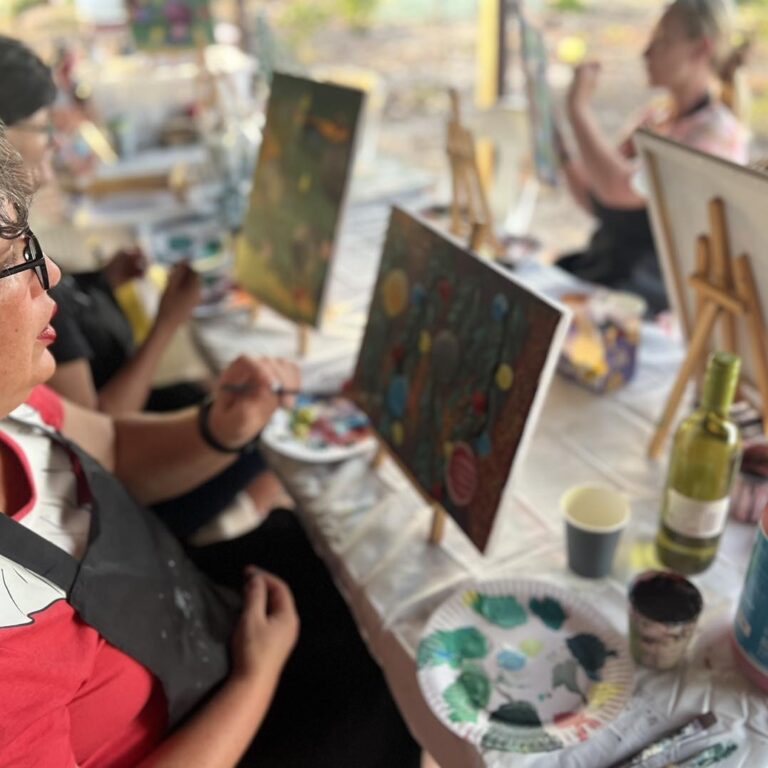 Imperfect Painter painting workshop