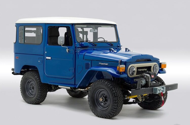 Image of a 40 Series Landcruiser