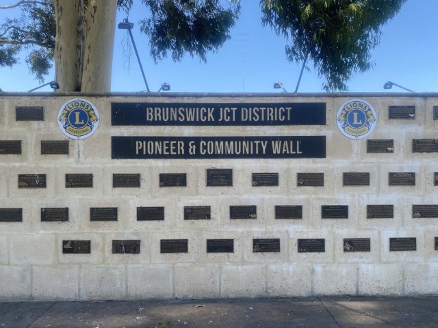 Brunswick Pioneer and Community Wall