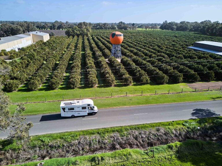 RV driving past the Big Orange DJI_20250709121555_0059_D_©BiancaTurri ELR
