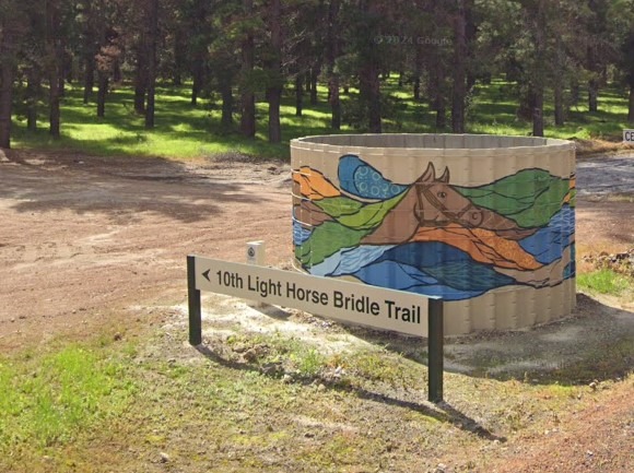 Myalup Road Water Tank Mural