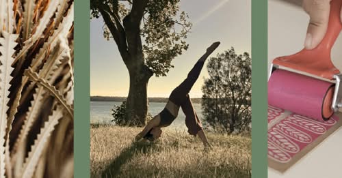 Slow Sunday Series: Yoga and Lino