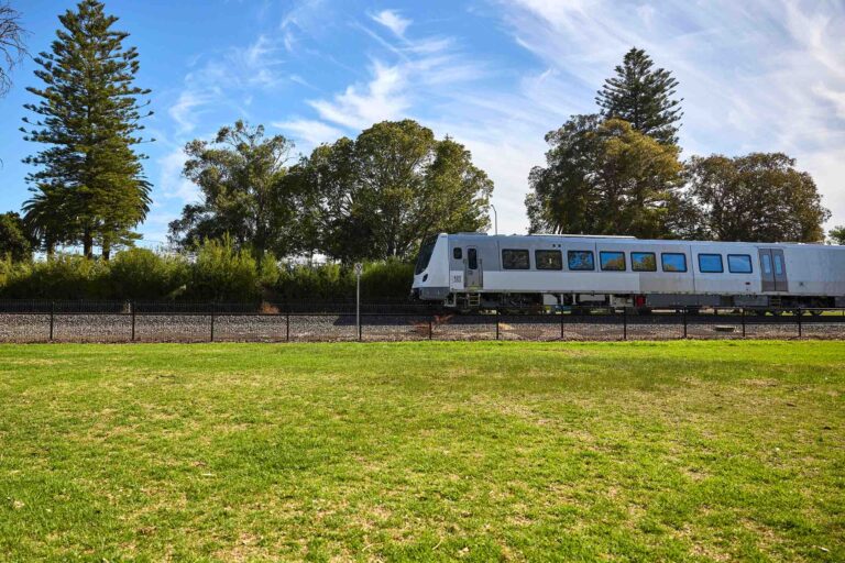 The Australind Train Returns to the Harvey Region