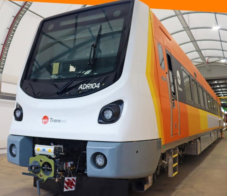 The Australind Train Returns to the Harvey Region