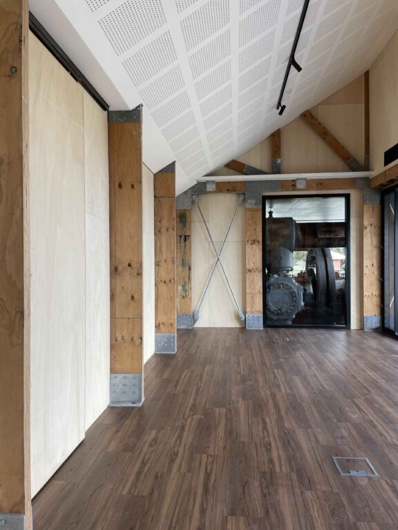 Yarloop Workshops Building interior