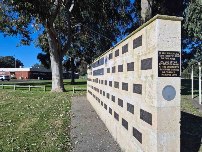 Brunswick Pioneer & Community Wall